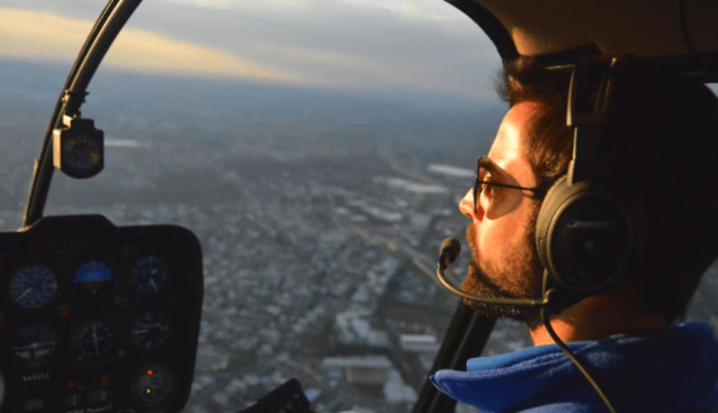 Helicopter Introductory Flight Lesson, Philadelphia - 30 Minute R44 Flight