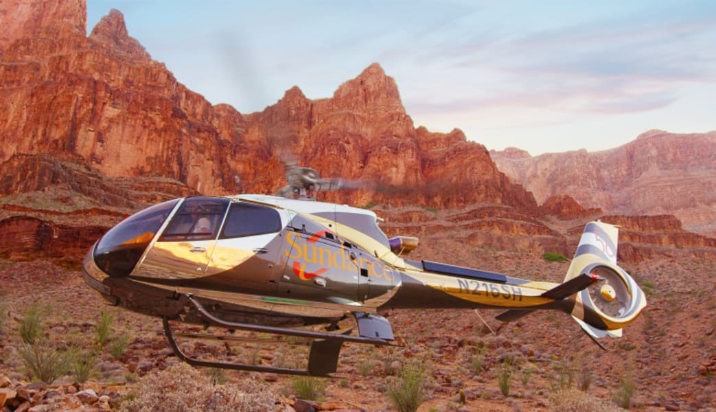 Grand Canyon Helicopter Tour and Colorado Riverboat Cruise - 6.5 Hours (Includes Las Vegas Hotel Shuttle)