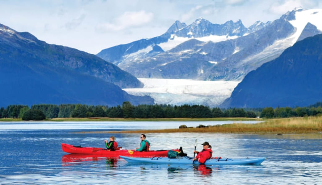 Kayaking Mendenhall Glacier View Tour, Juneau - 3.5 hours