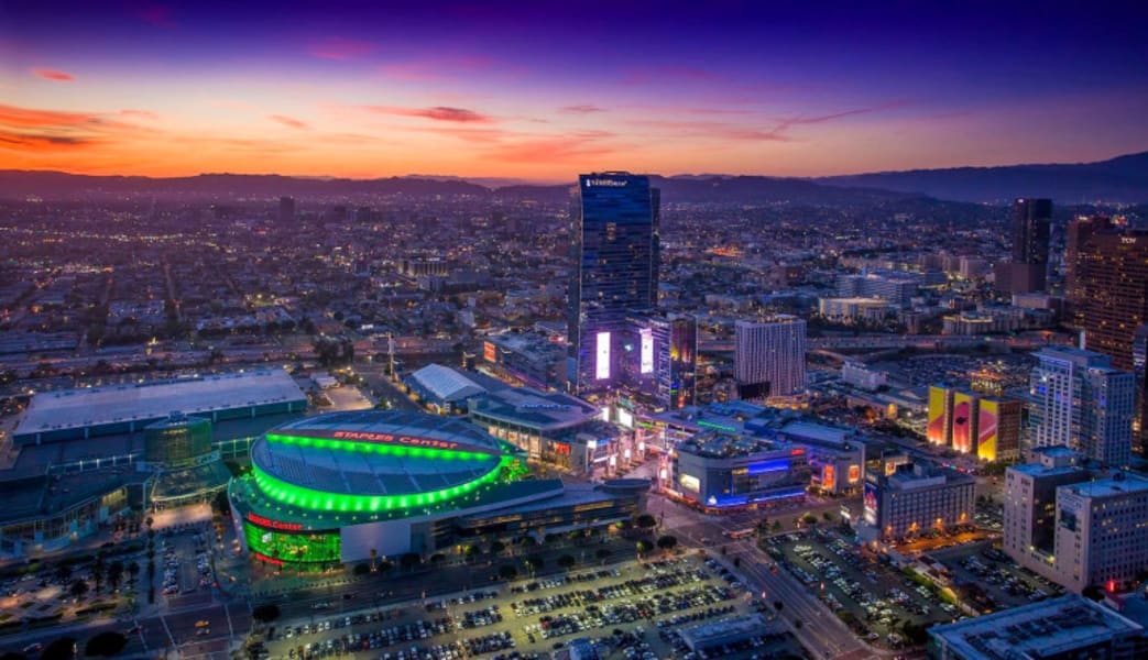 Image of Private Helicopter Tour Los Angeles, Hollywood Night Flight - 30 Minutes