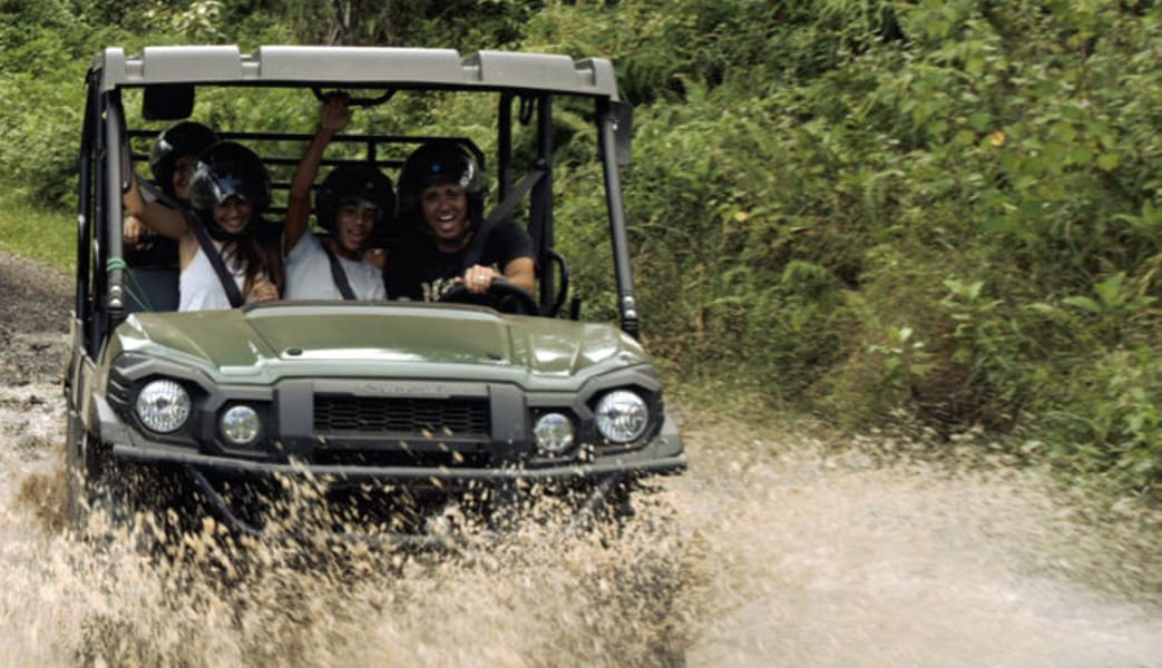 UTV Guided Tour Oahu, Kualoa Ranch - 2 Hours (Book Up to 5 People Per Vehicle!)