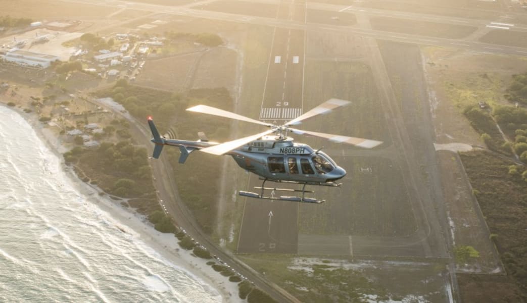 Helicopter Tour Oahu - North Shore Sunset Flight - 30 Minutes