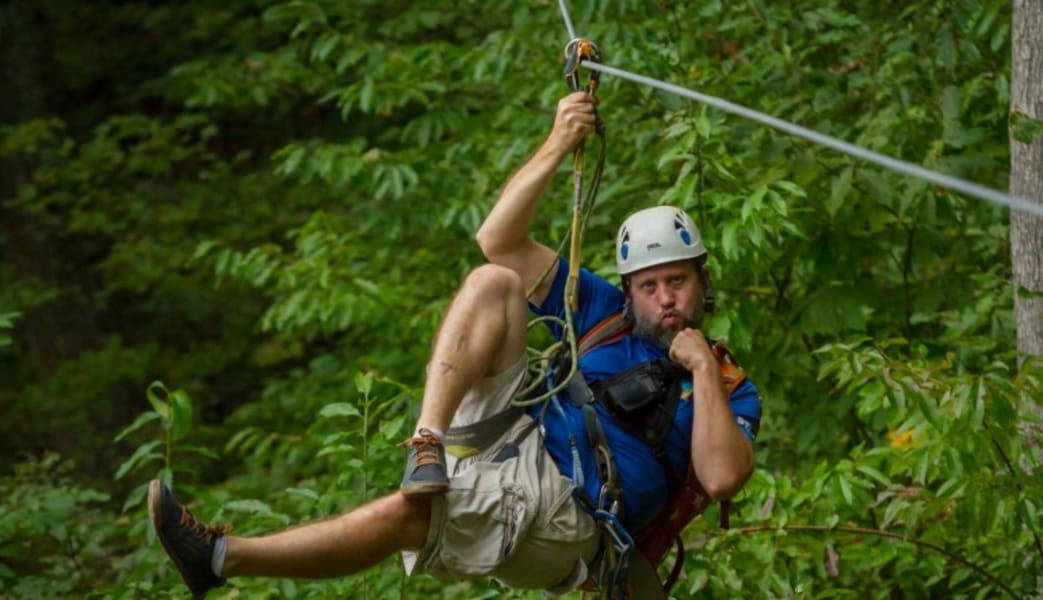 Night Zipline Tour West Virginia, New River Gorge - 2 Hours