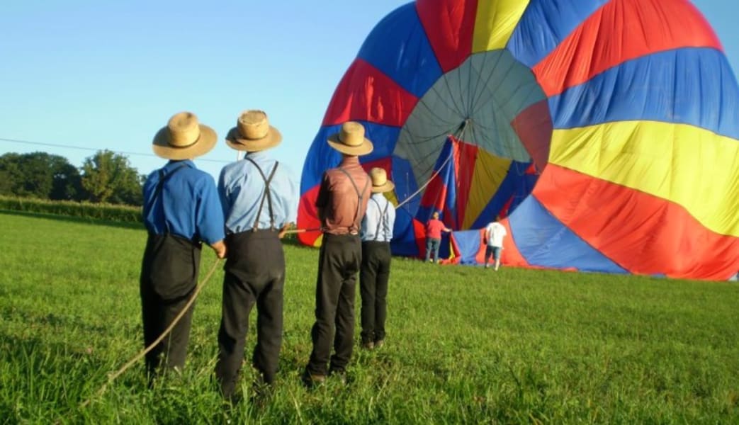 Hot Air Balloon Ride Philadelphia, Bucks County - 1 Hour Flight