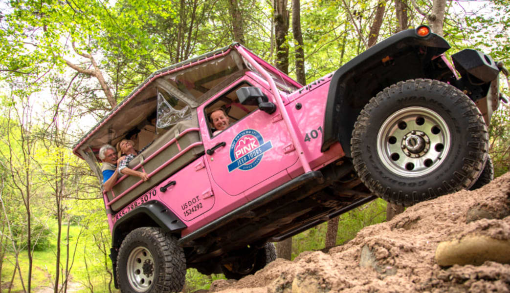 Image of Jeep Tour Smoky Mountains, Roaring Fork Tour - 2.5 Hours