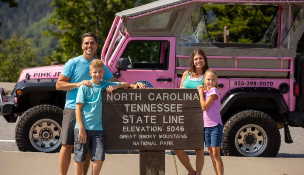 Image of Jeep Tour Smoky Mountains, Newfound Gap Tour - 3 Hours