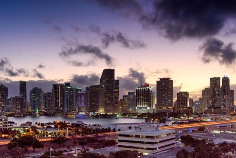 Miami Sunset Private Plane Tour - 50 Mins
