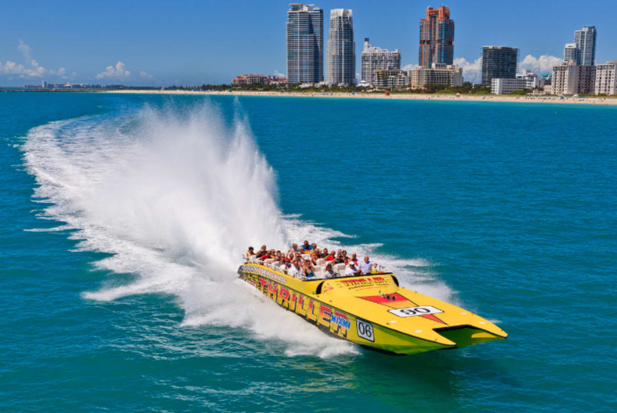Thriller Miami, 45 Minute Speed Boat Ride