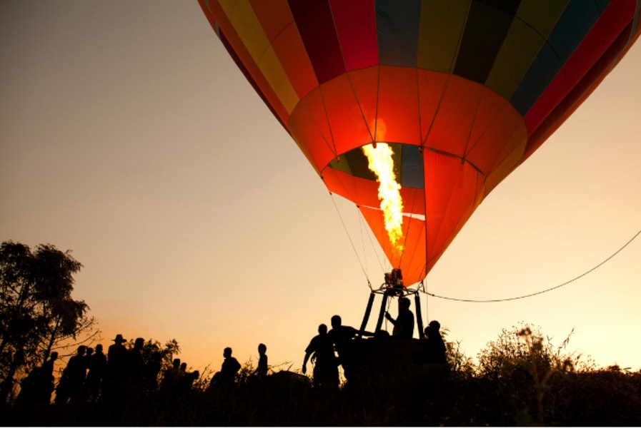 Hot Air Balloon Ride Auburn - 1 Hour Flight