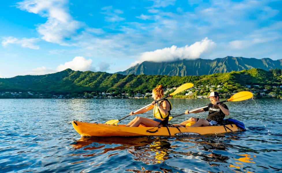 Oahu Kayak And Reef Tour Kaneohe Bay, 4 Hrs