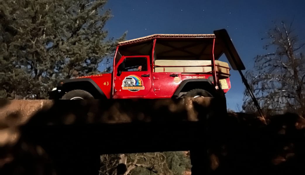 Private Moonlit Jeep Tour, Sedona - 2 Hours