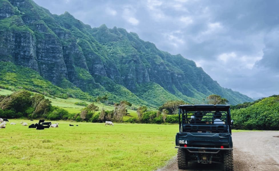 UTV Guided Tour Oahu, Kualoa Ranch - 2 Hours (Book Up To 4 People Per Vehicle!)