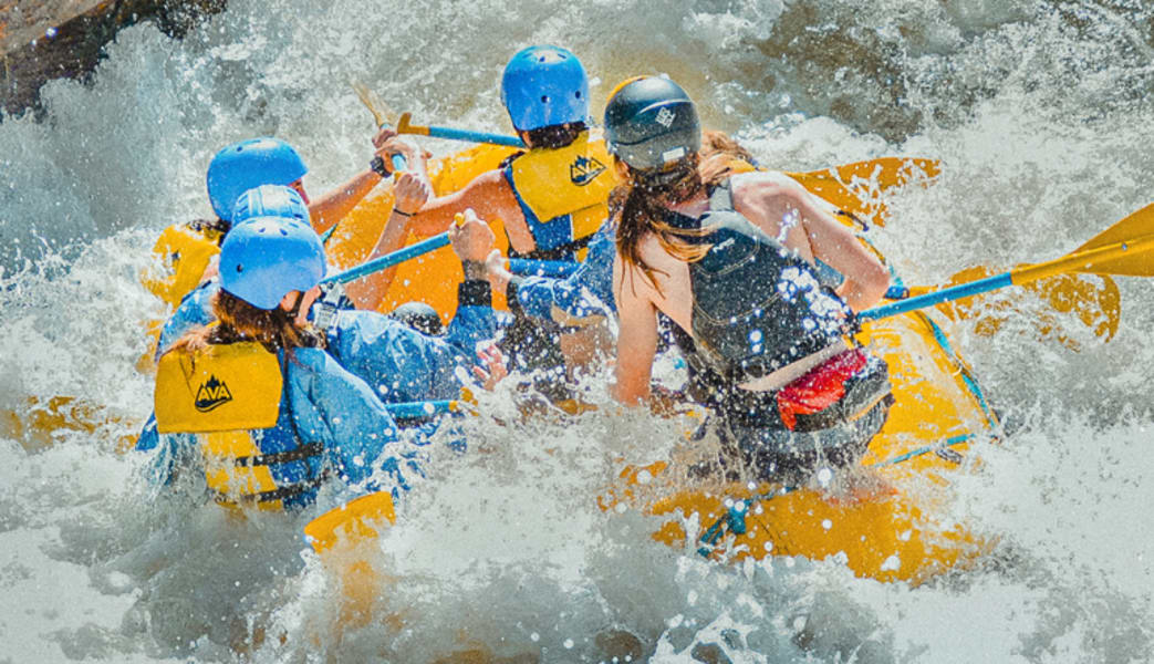 Whitewater Rafting The Gauntlet, Granite Outpost - Full Day