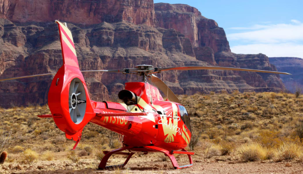 Helicopter Ride Grand Canyon West With Landing And West Rim Entrance - 14 Minutes