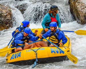 Whitewater Rafting The Numbers Half Day, Granite Outpost - Half Day