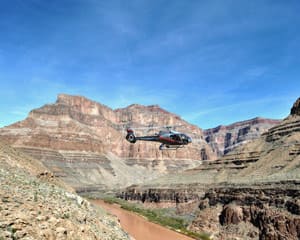 Grand Canyon Helicopter Ride with Canyon Floor Champagne Landing and Strip Tour