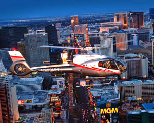 Helicopter Tour Las Vegas, Strip Night Flight - 15 Minutes