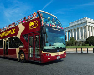 Open-top Bus Tour Washington DC - Day Pass
