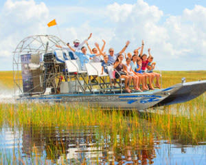 Everglades Airboat Tour, Fort Lauderdale - 40 Minutes (Includes Free Alligator Tooth Souvenir!)