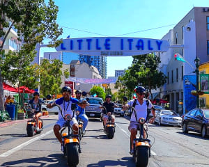 Guided Electric Scooter Tour San Diego - 1 Hour