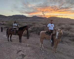 Horseback Riding Las Vegas Sunset Tour - 1 Hour