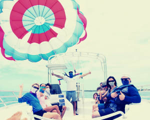 Parasail, Smathers Beach, Key West