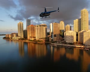 Private Helicopter Miami South Beach Sunset Tour - 30 Mins