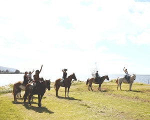 Oceanfront Horseback Riding Tour North Shore Oahu - 45 Minutes