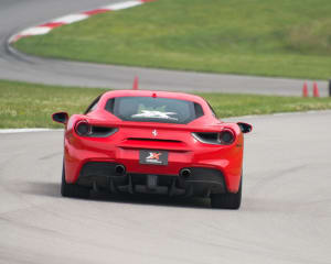 Ferrari 488 GTB 3 Lap Drive, Hedge Hollow Racetrack - Kansas City