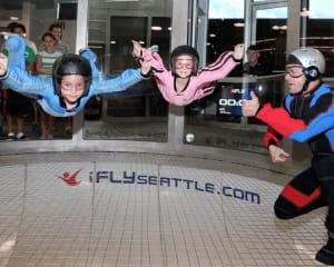 Indoor Skydiving iFLY Seattle - 4 Flights