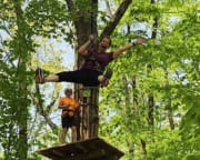 Beginner Zipline and Aerial Course Adventure Virginia, Springfield - 1 Hour