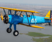 Authentic WWII Stearman Biplane Aerobatic Flight, Corpus Christi -  30 Minutes