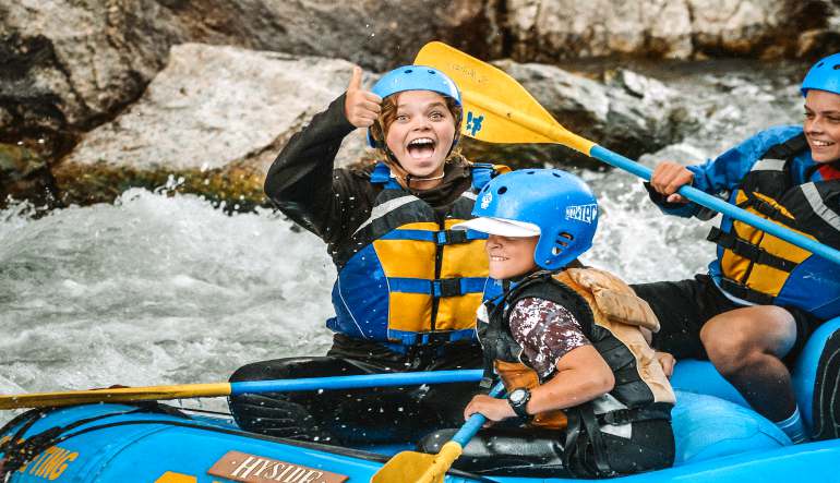 Whitewater Rafting The Numbers Half Day, Granite Outpost - Half Day