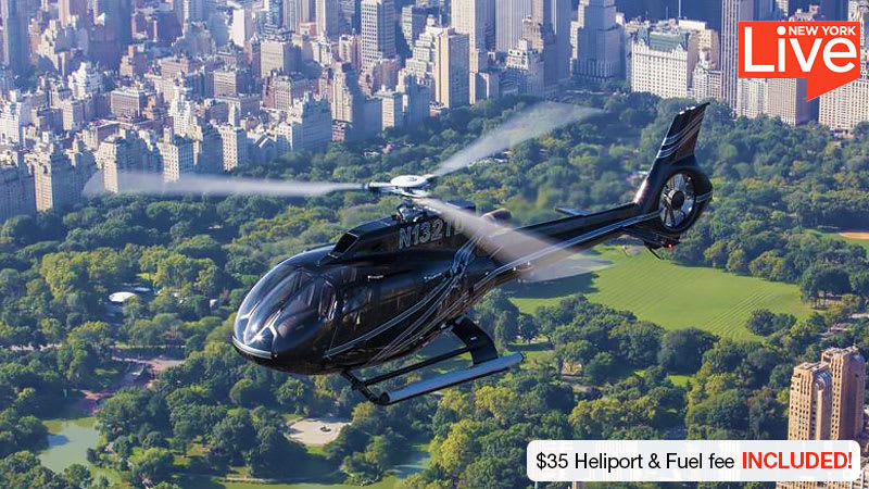 nyc helicopter tour price