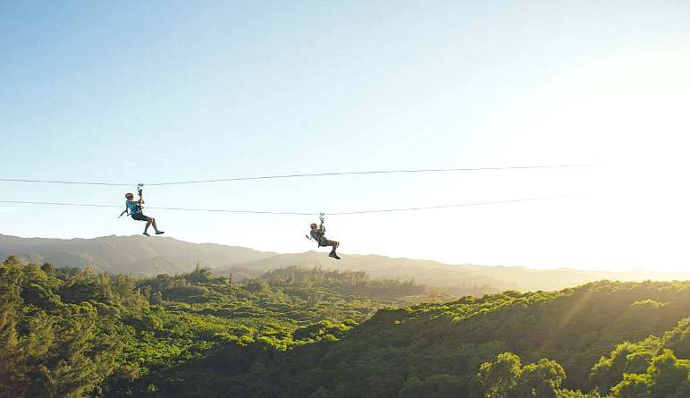 Zipline Oahu Zoom