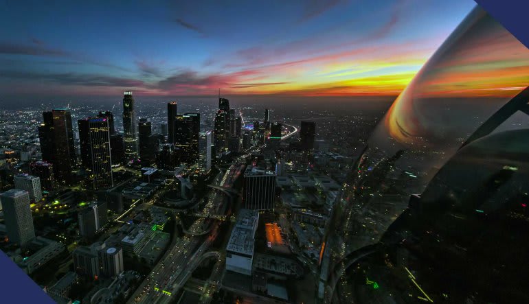 Helicopter flying experience