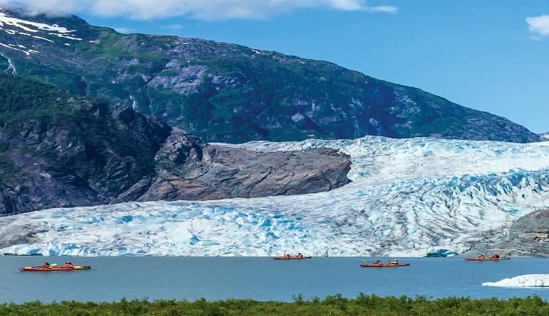 mendenhall glacier kayak tour