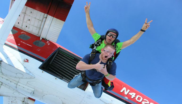 Sky Diving Orlando Tampa Bay Florida Skydive skydiving tandem jump parachute sky dive parachuting