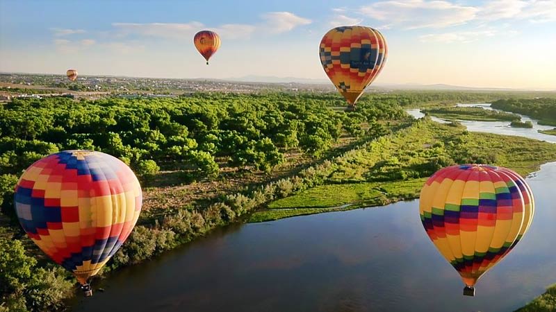 Hot Air Balloon Ride Albuquerque, Sunrise Rio Grande Flight - 1 Hour Flight