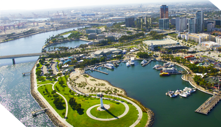 Private Helicopter Tour Los Angeles Long Beach helicopter ride California LA L.A. long beach