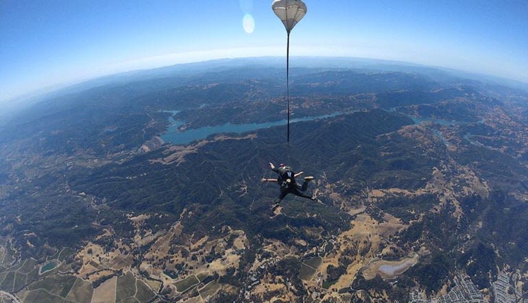 Skydiving San Francisco (Cloverdale) - 12,000ft Jump