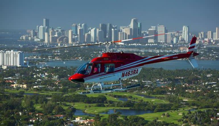 helicopter tour of miami