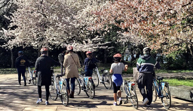 Kerstfun bureaubladachtergronden atraction Bike Tour Washington DC, Capital Sites