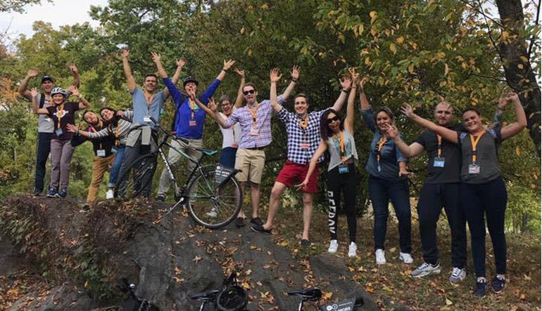 Central Park Bike Tour Group