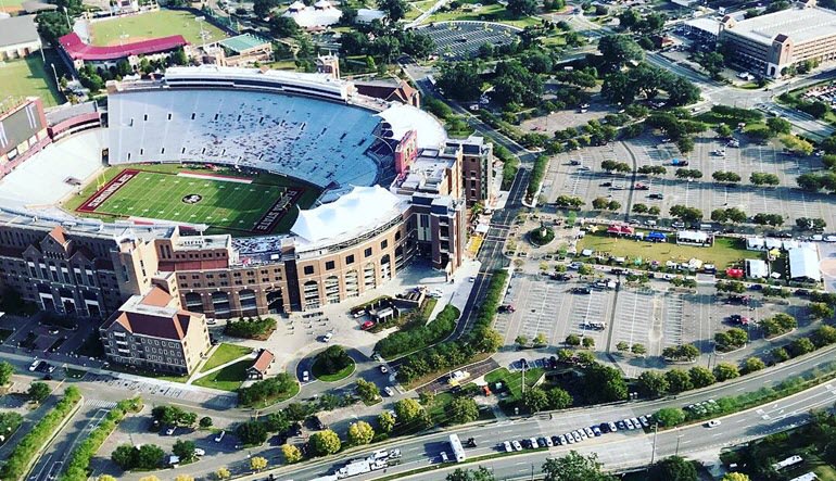 Helicopter Ride Tallahassee Stadium