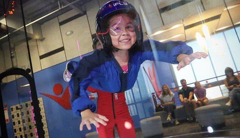 Indoor Sky Diving Kansas City Child