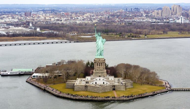 New York City Walking Tour, Statue of Liberty Ellis Island