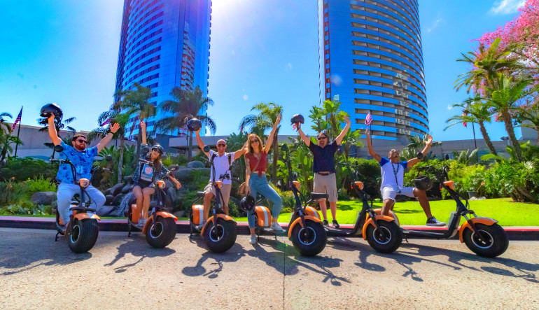 scooter tour in san diego