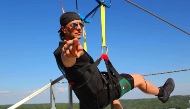 Foxwoods HighFlyer Zipline Man