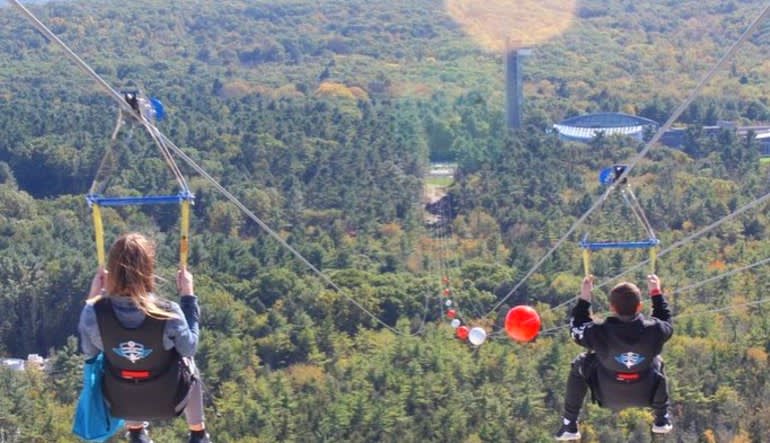 Foxwoods HighFlyer Zipline Tree Tops